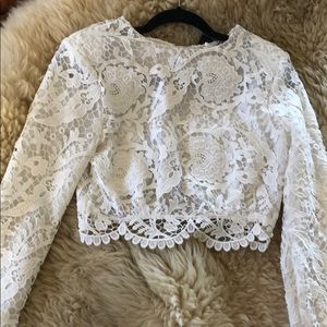 Stone Cold Fox Punk Crop